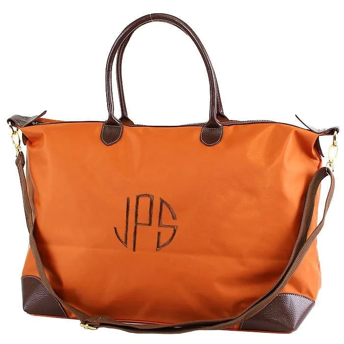 HD1294 Monogrammable Nylon Weekender/Duffel Bag