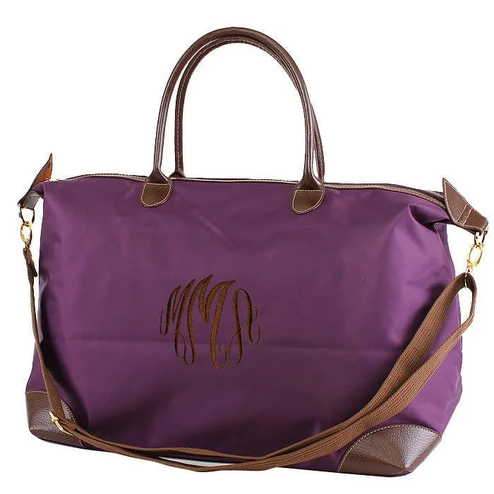 HD1294 Monogrammable Nylon Weekender/Duffel Bag
