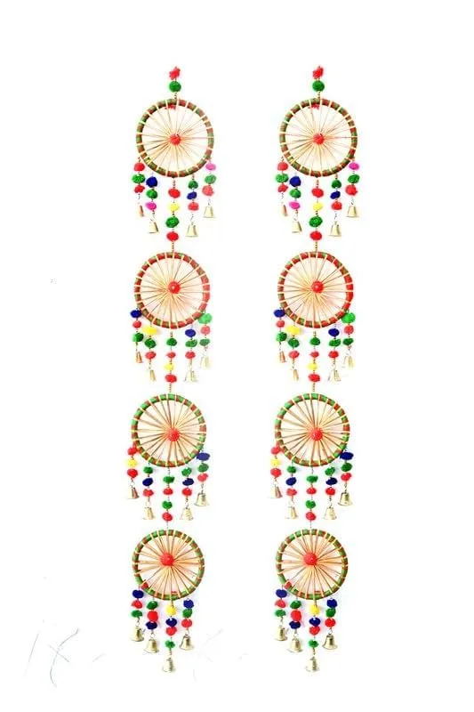 Home Decoration Bedroom Wall Hangings Wind Chimes for Kidsroom Bedroom Handmade Wall Décor & Home Decorative Items for Best wishesh(Set of-2)