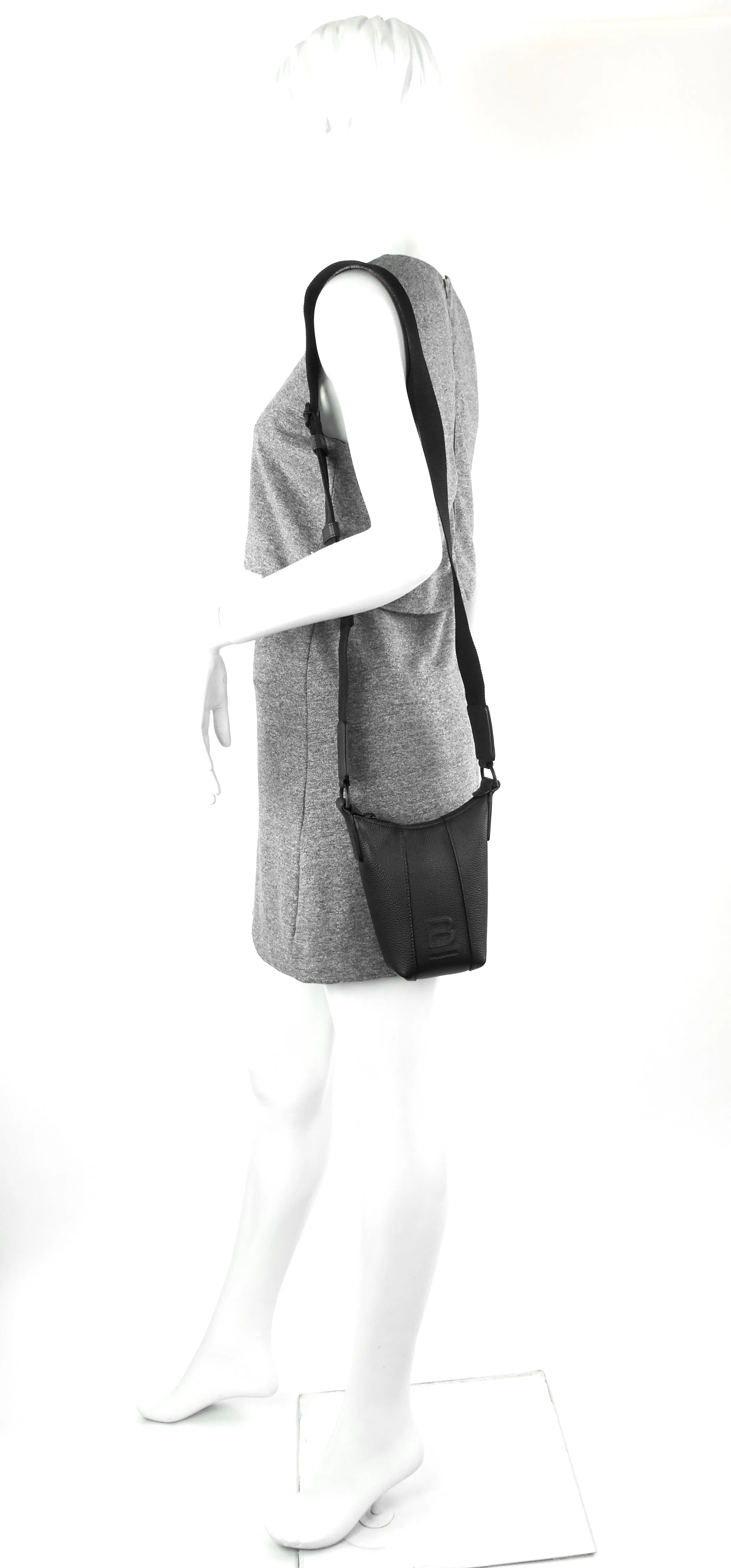Hourglass Calfskin Messenger Bag