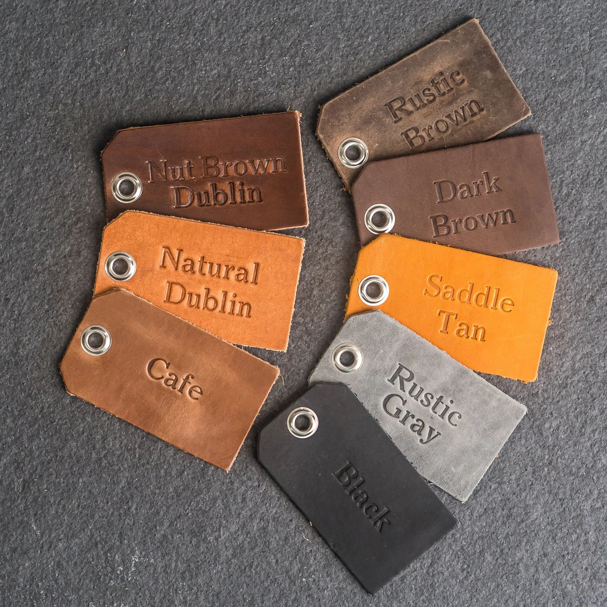 Idaho Leather Patches with optional Velcro added