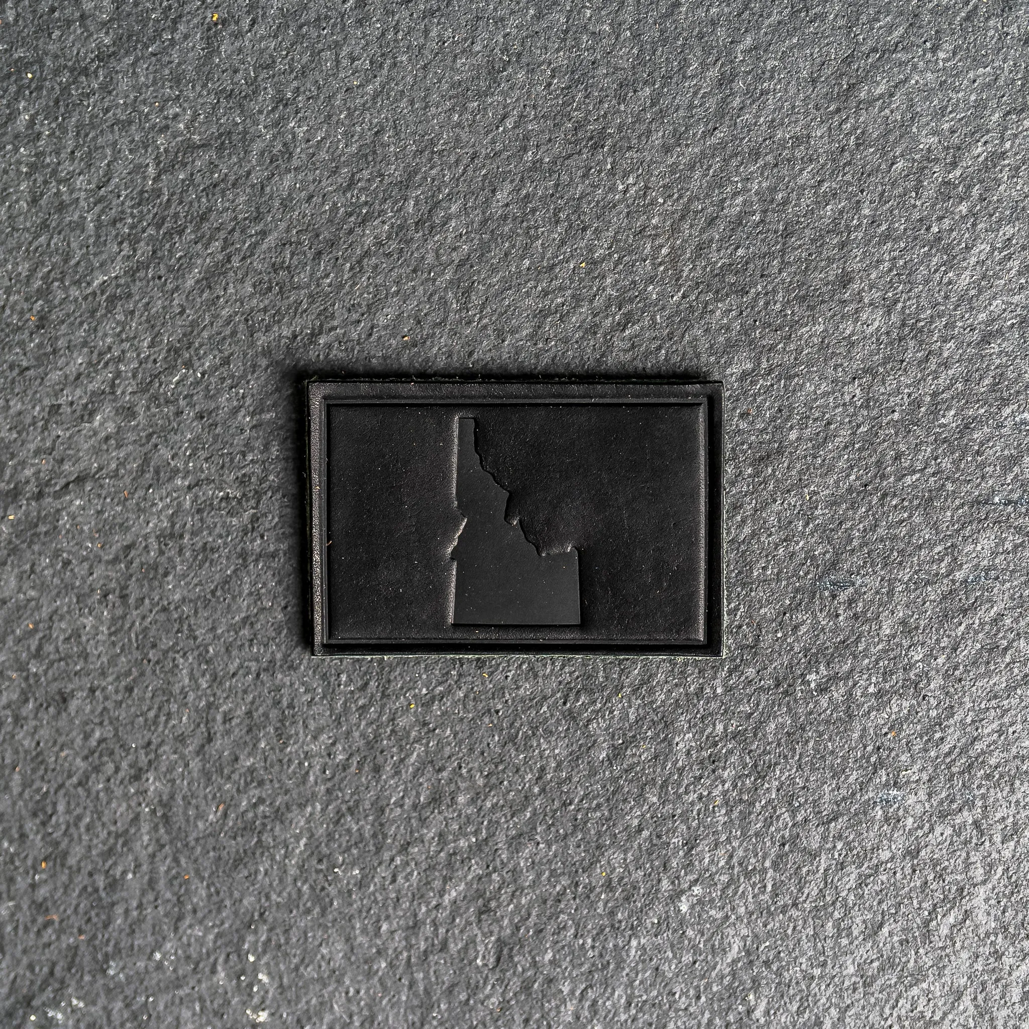 Idaho Leather Patches with optional Velcro added