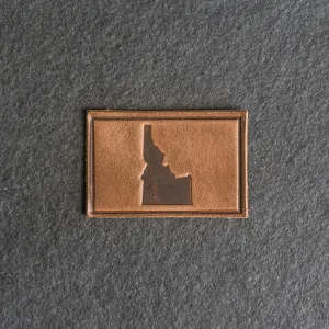 Idaho Leather Patches with optional Velcro added