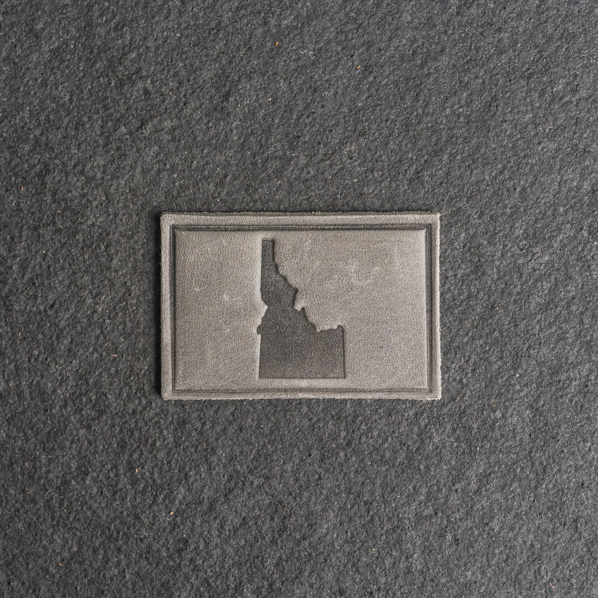Idaho Leather Patches with optional Velcro added