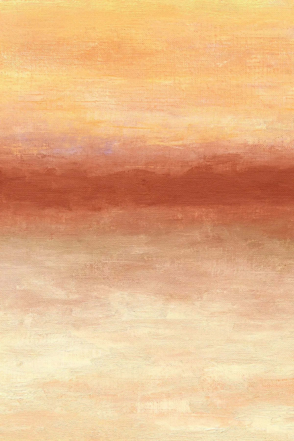 Impressionist Horizon Red