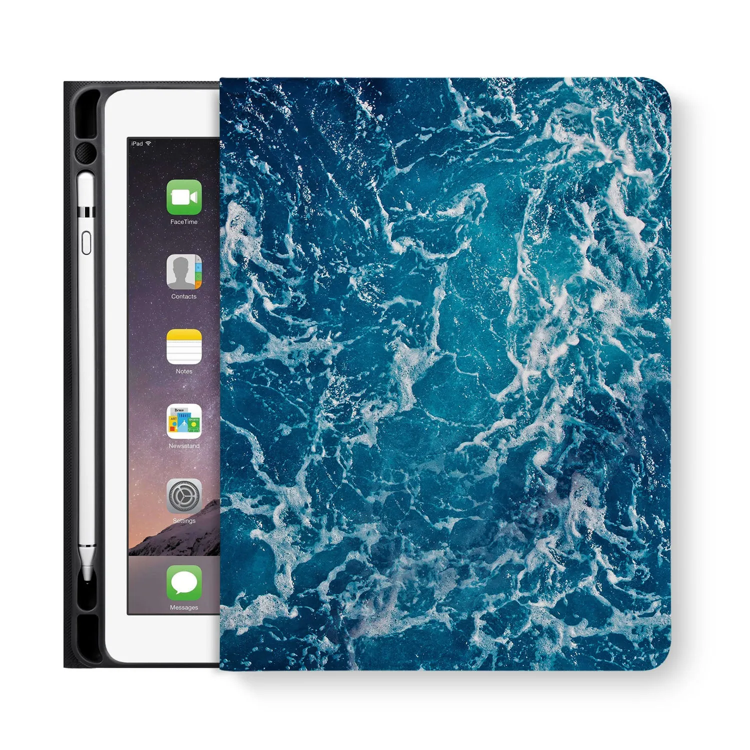 iPad Folio Case - Ocean