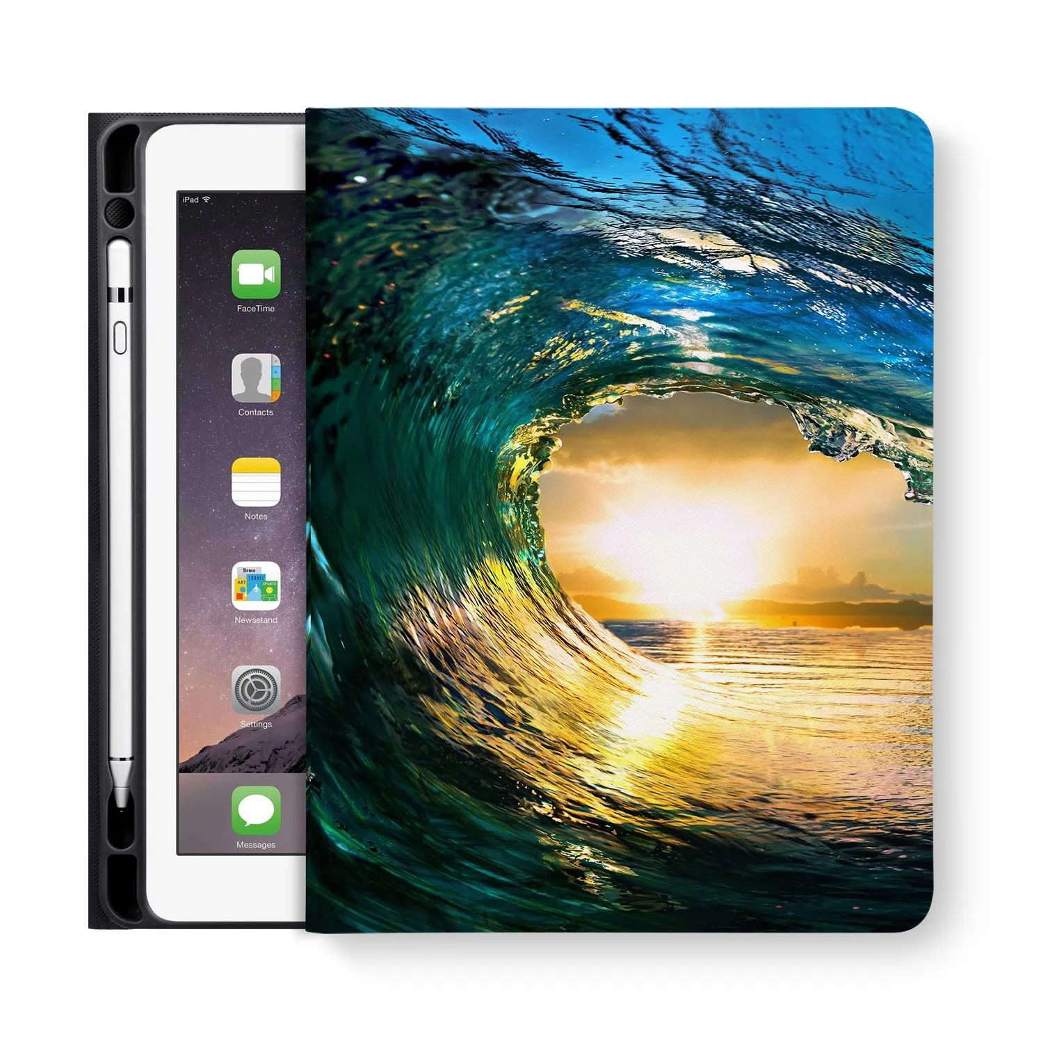 iPad Folio Case - Ocean
