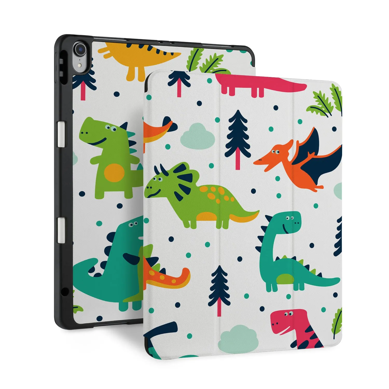 iPad Trifold Case - Dinosaur