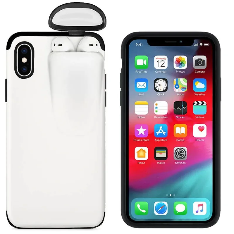 Iphone Case With Airpods Holder