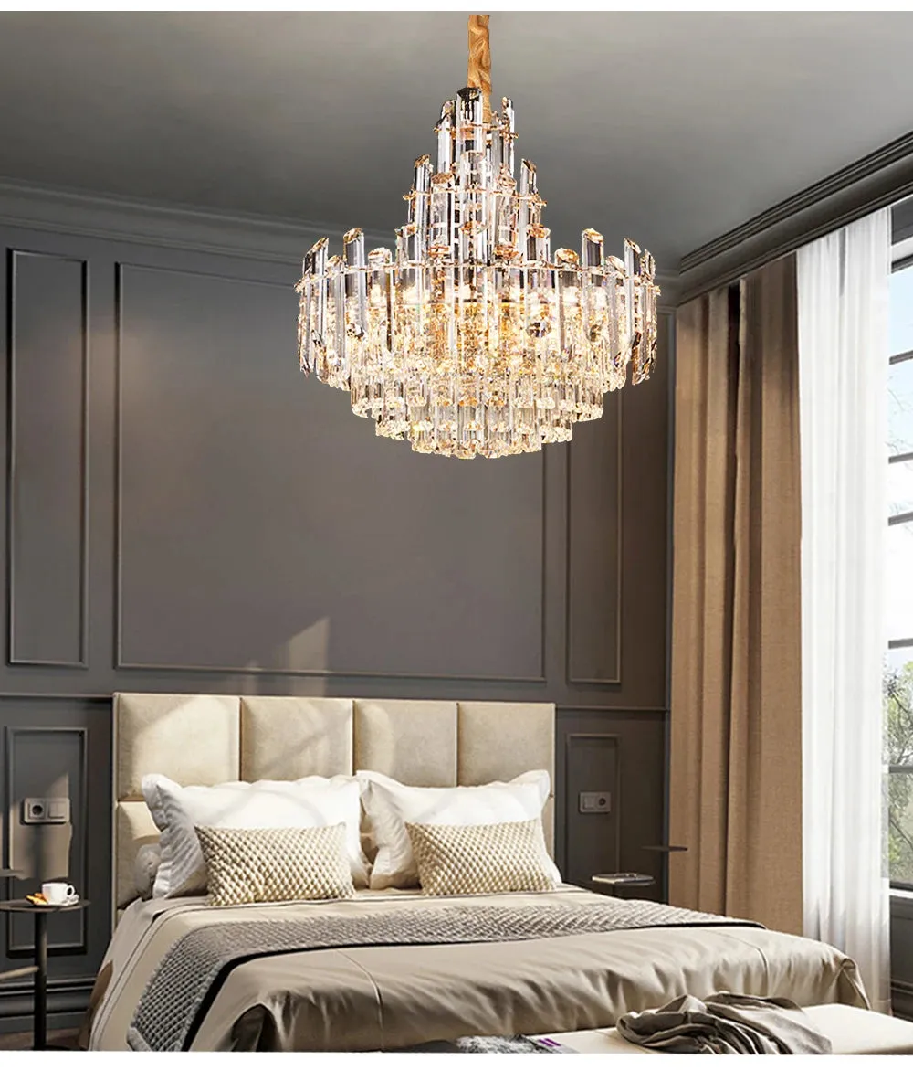 Jomnore Maison Artistic LED Luxury Crystal Chandelier
