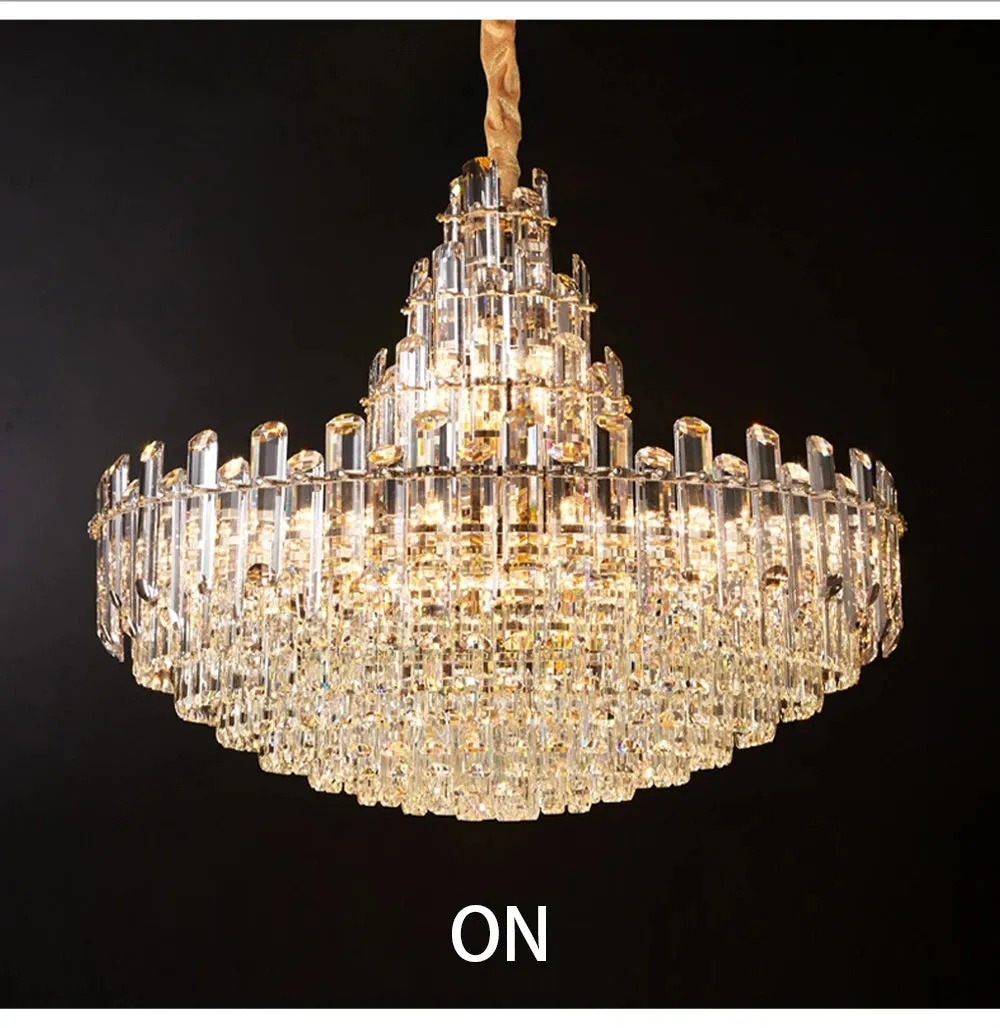 Jomnore Maison Artistic LED Luxury Crystal Chandelier