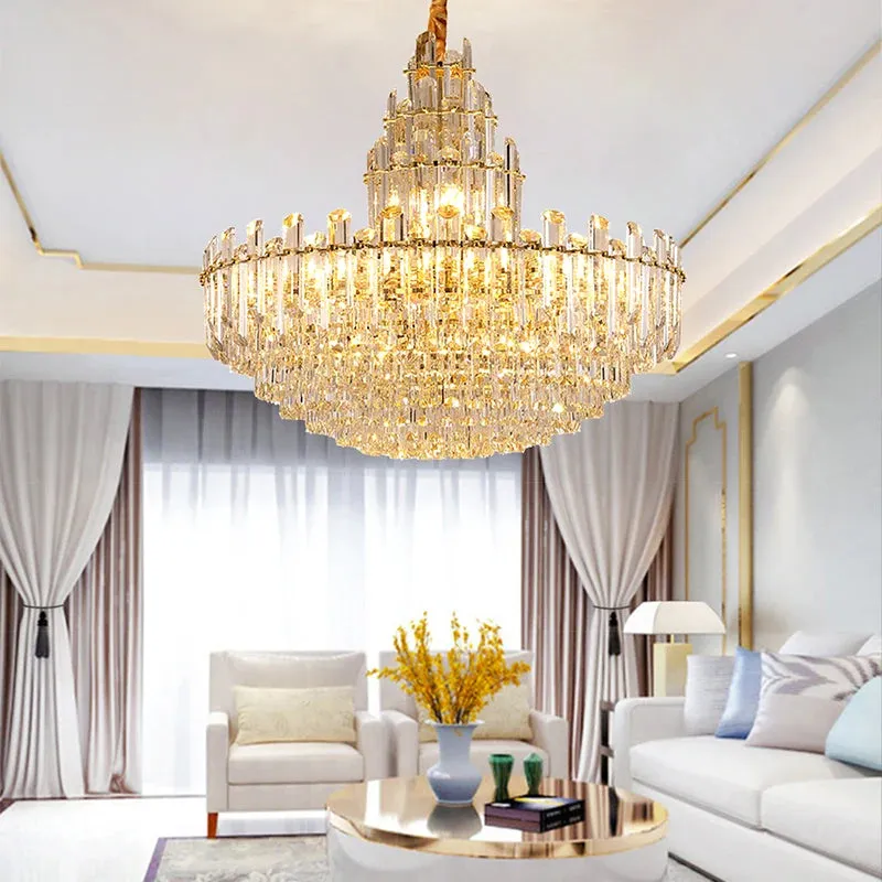 Jomnore Maison Artistic LED Luxury Crystal Chandelier