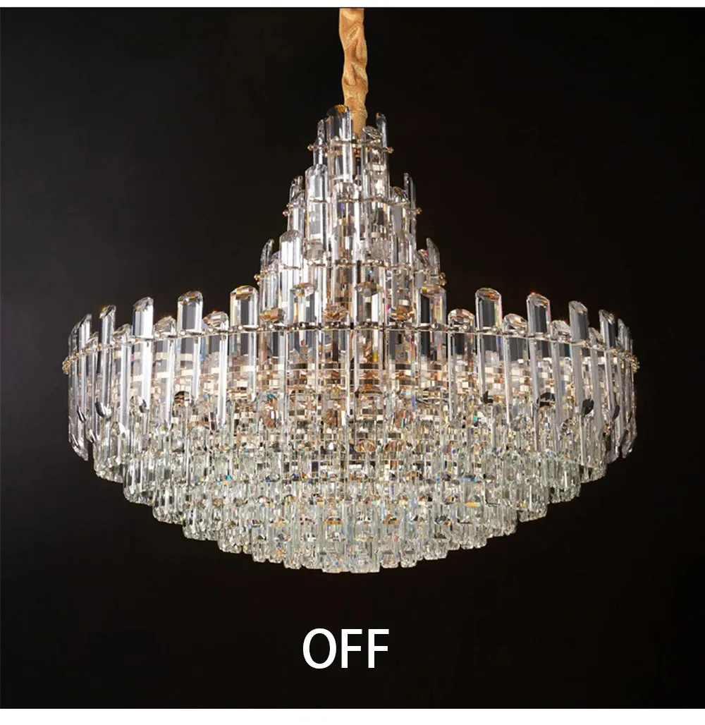 Jomnore Maison Artistic LED Luxury Crystal Chandelier