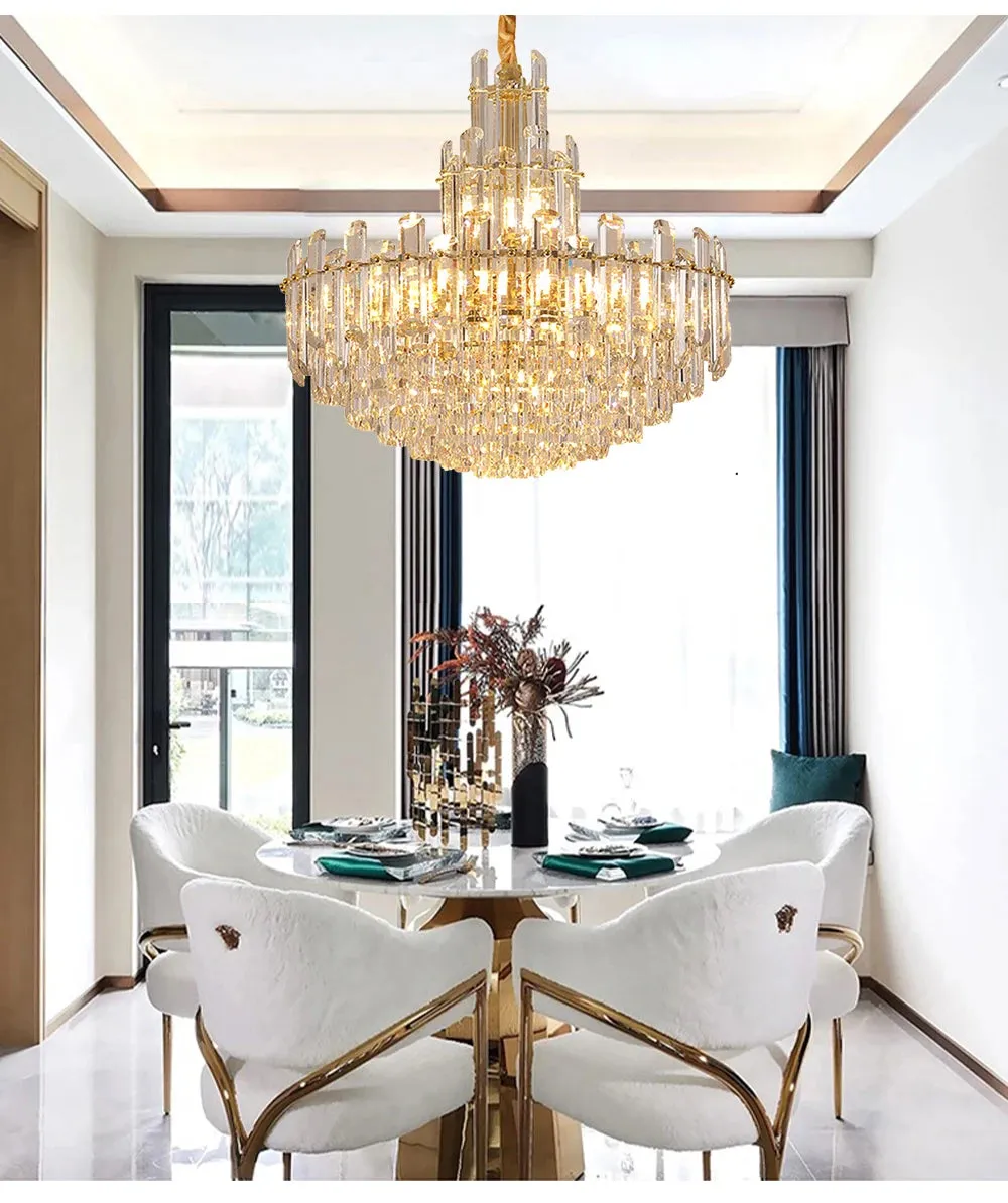Jomnore Maison Artistic LED Luxury Crystal Chandelier