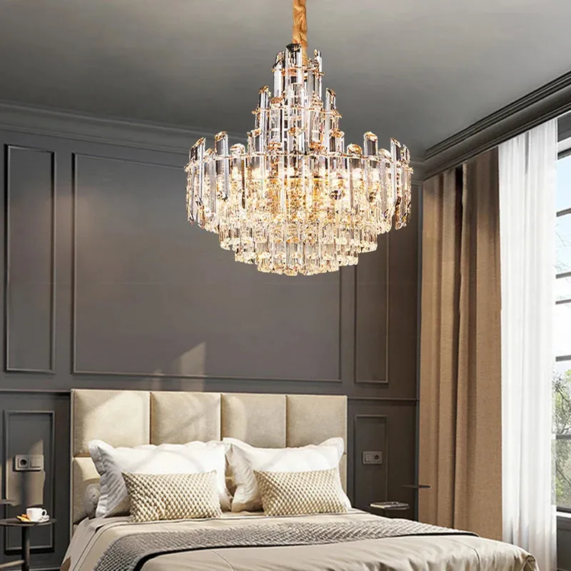 Jomnore Maison Artistic LED Luxury Crystal Chandelier