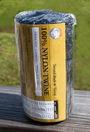 Joy Fish Nylon Black & Bonded Mending Twine