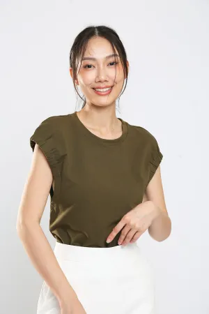 Kaleni Top in Olive