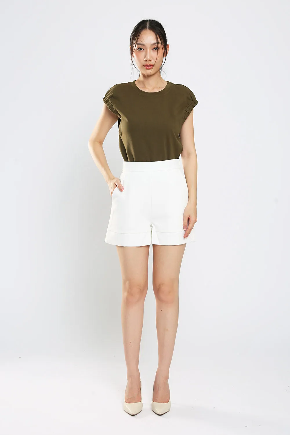 Kaleni Top in Olive