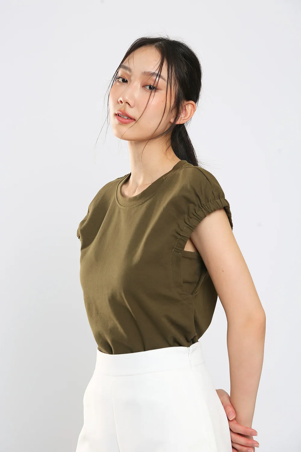 Kaleni Top in Olive