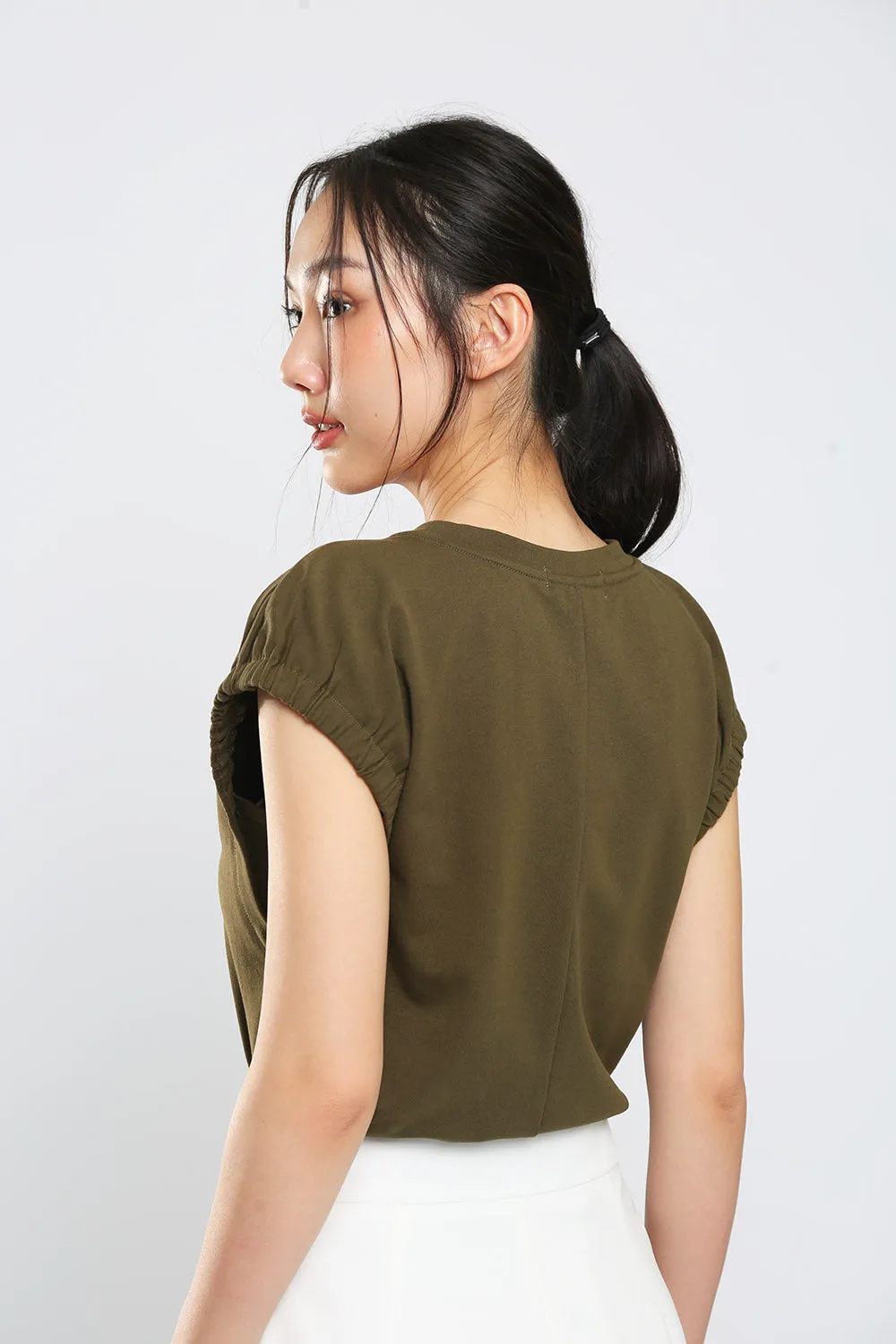 Kaleni Top in Olive