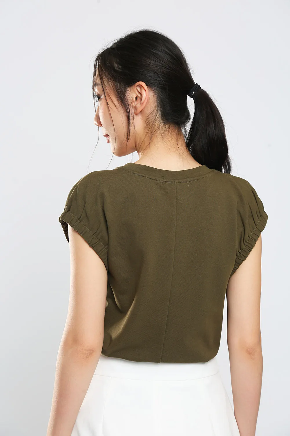 Kaleni Top in Olive