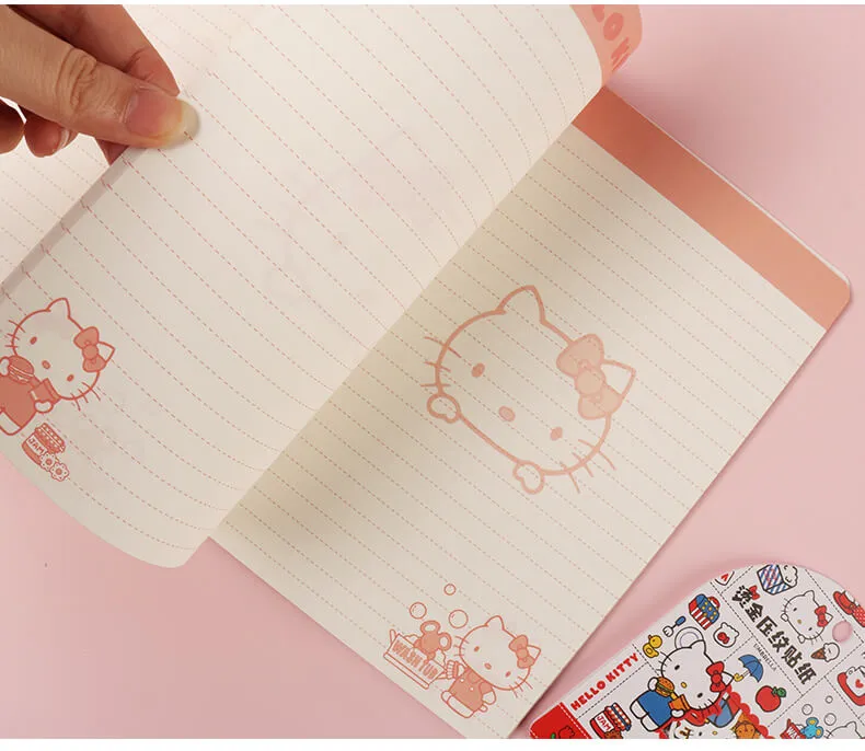 Kawaii Sanrio Characters Loose-leaf Notebook A5