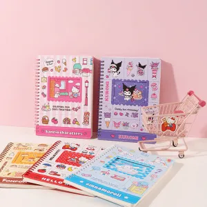 Kawaii Sanrio Characters Loose-leaf Notebook A5
