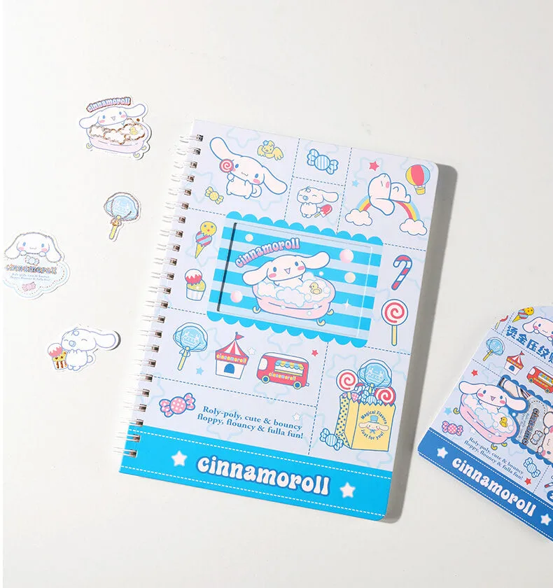 Kawaii Sanrio Characters Loose-leaf Notebook A5