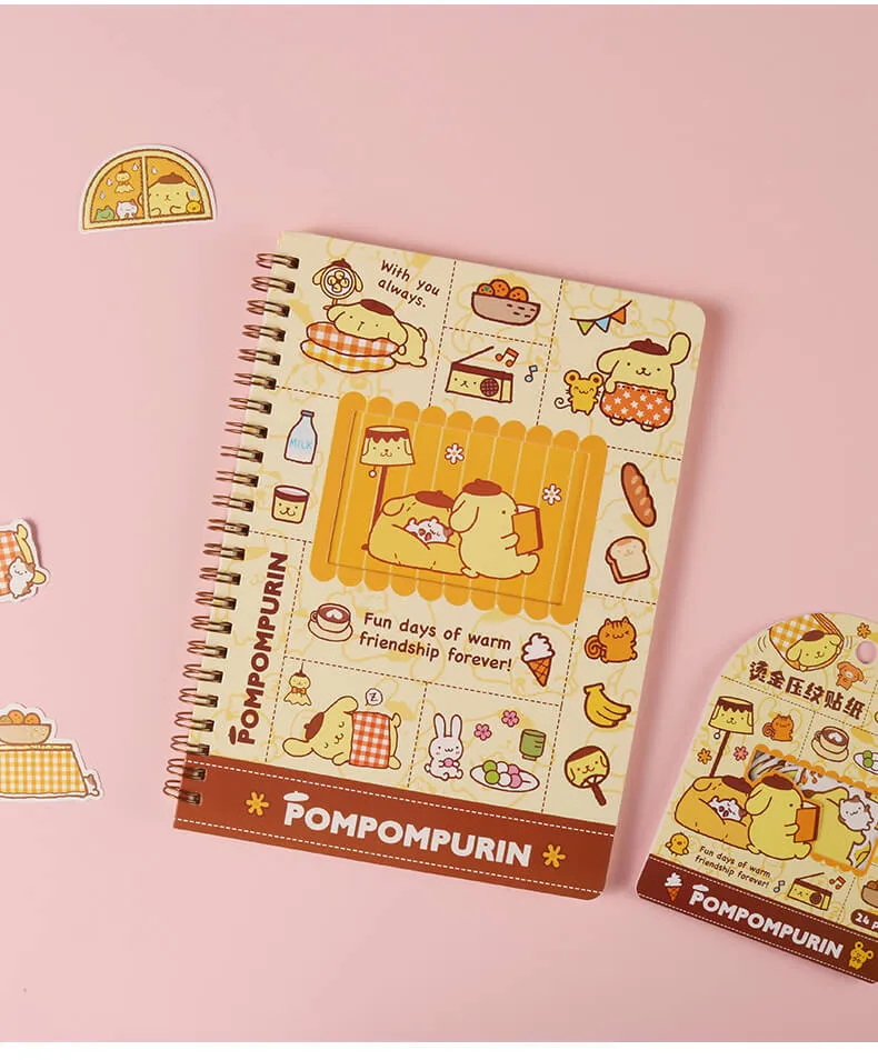 Kawaii Sanrio Characters Loose-leaf Notebook A5