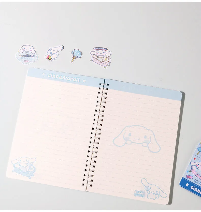 Kawaii Sanrio Characters Loose-leaf Notebook A5