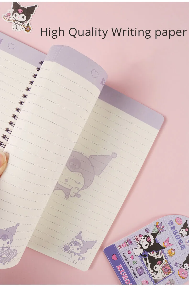 Kawaii Sanrio Characters Loose-leaf Notebook A5