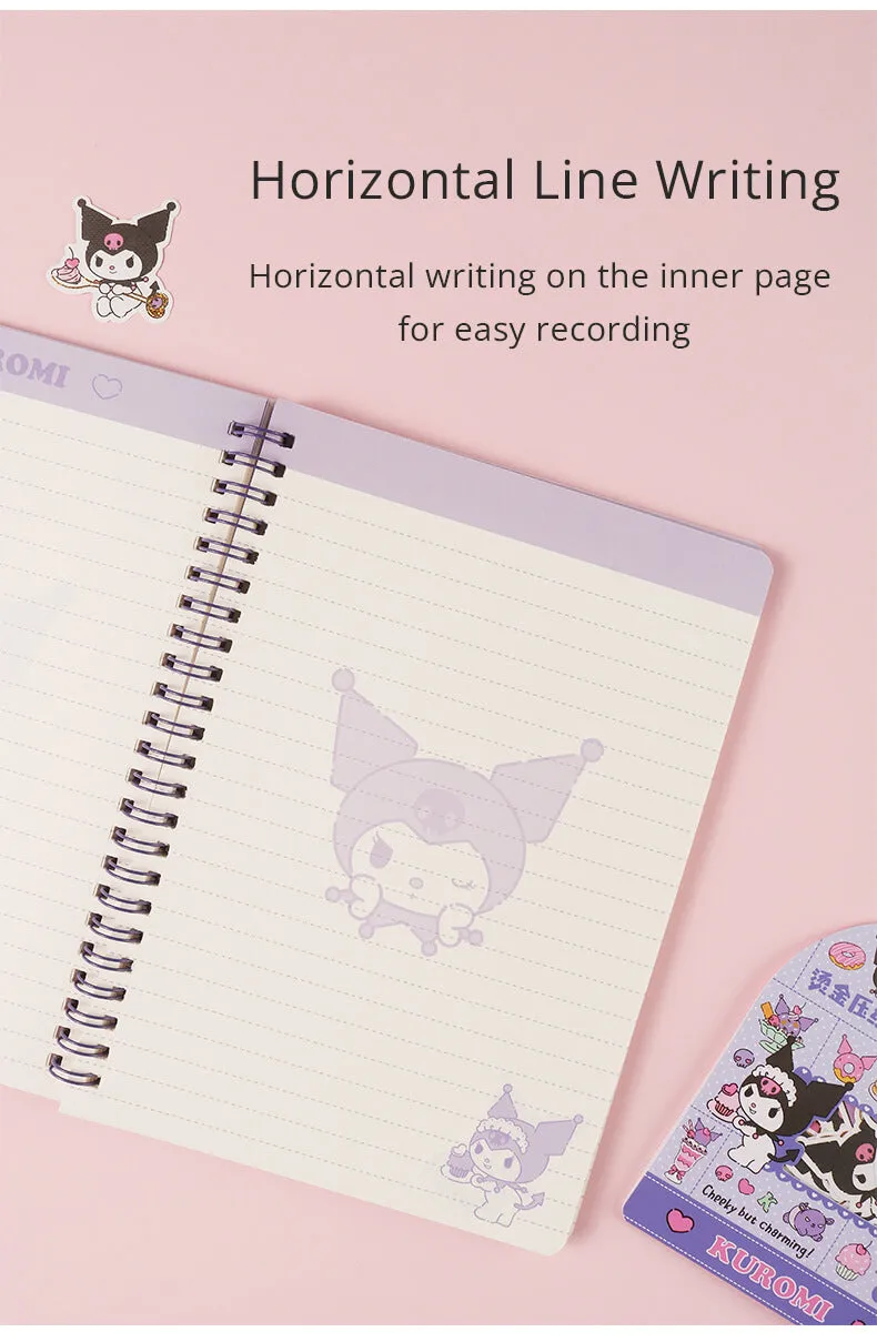 Kawaii Sanrio Characters Loose-leaf Notebook A5