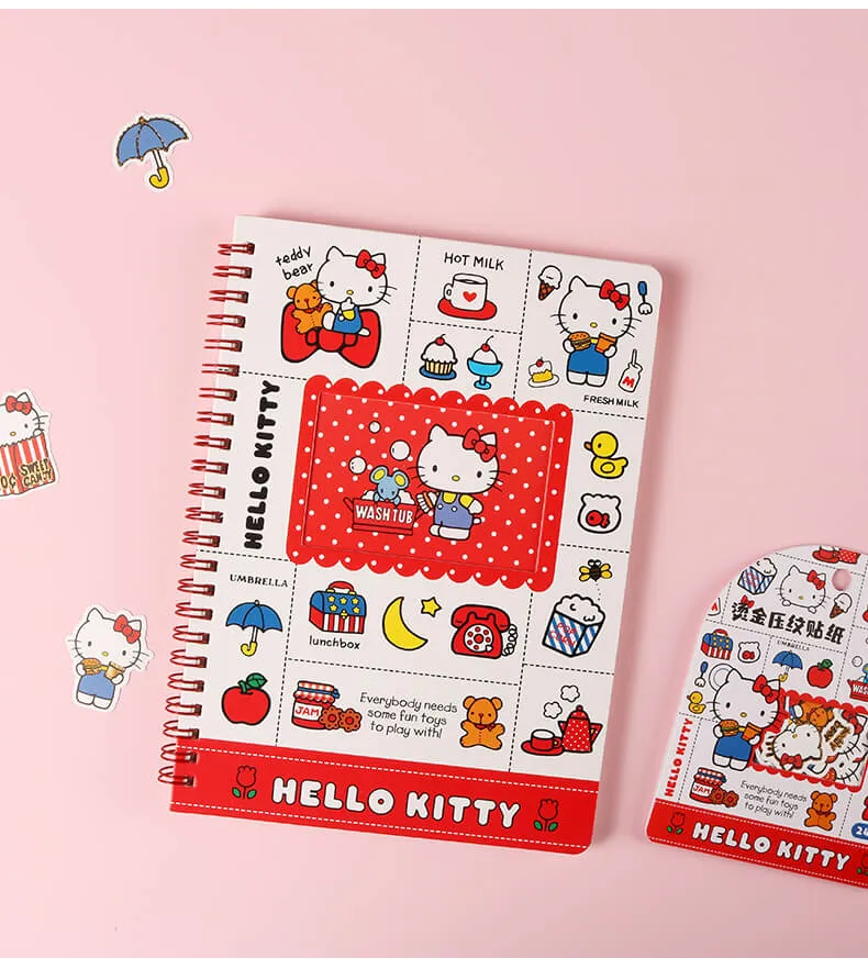 Kawaii Sanrio Characters Loose-leaf Notebook A5