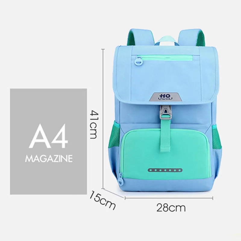 Kids Backpack Bookbag for Preschool Kindergarten Elementary with Adjustable Padded Strap