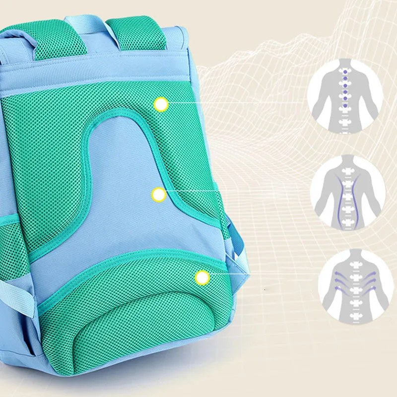 Kids Backpack Bookbag for Preschool Kindergarten Elementary with Adjustable Padded Strap