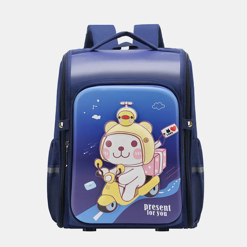 Kids Backpack Boy Girl Kindergarten Elementary Preschool Backpack with Chest Strap