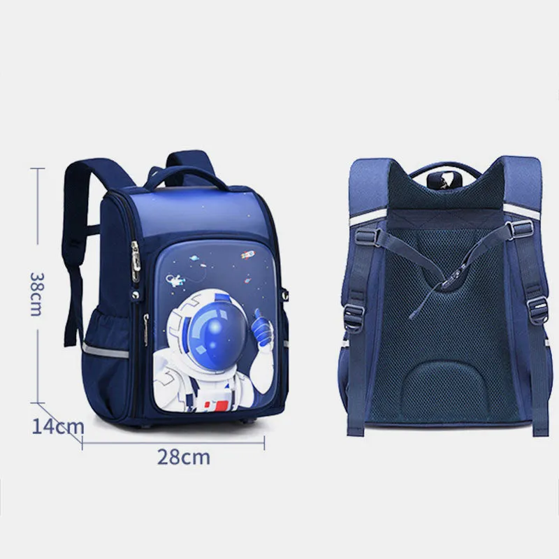 Kids Backpack Boy Girl Kindergarten Elementary Preschool Backpack with Chest Strap