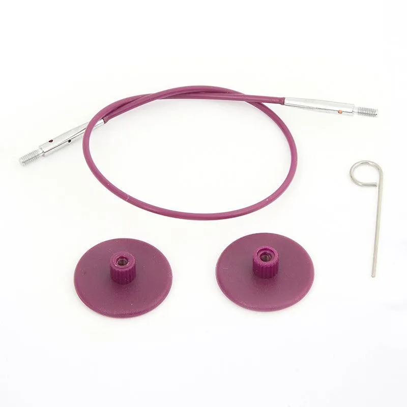 KnitPro Nylon Cables for Interchangeable Circular Needles