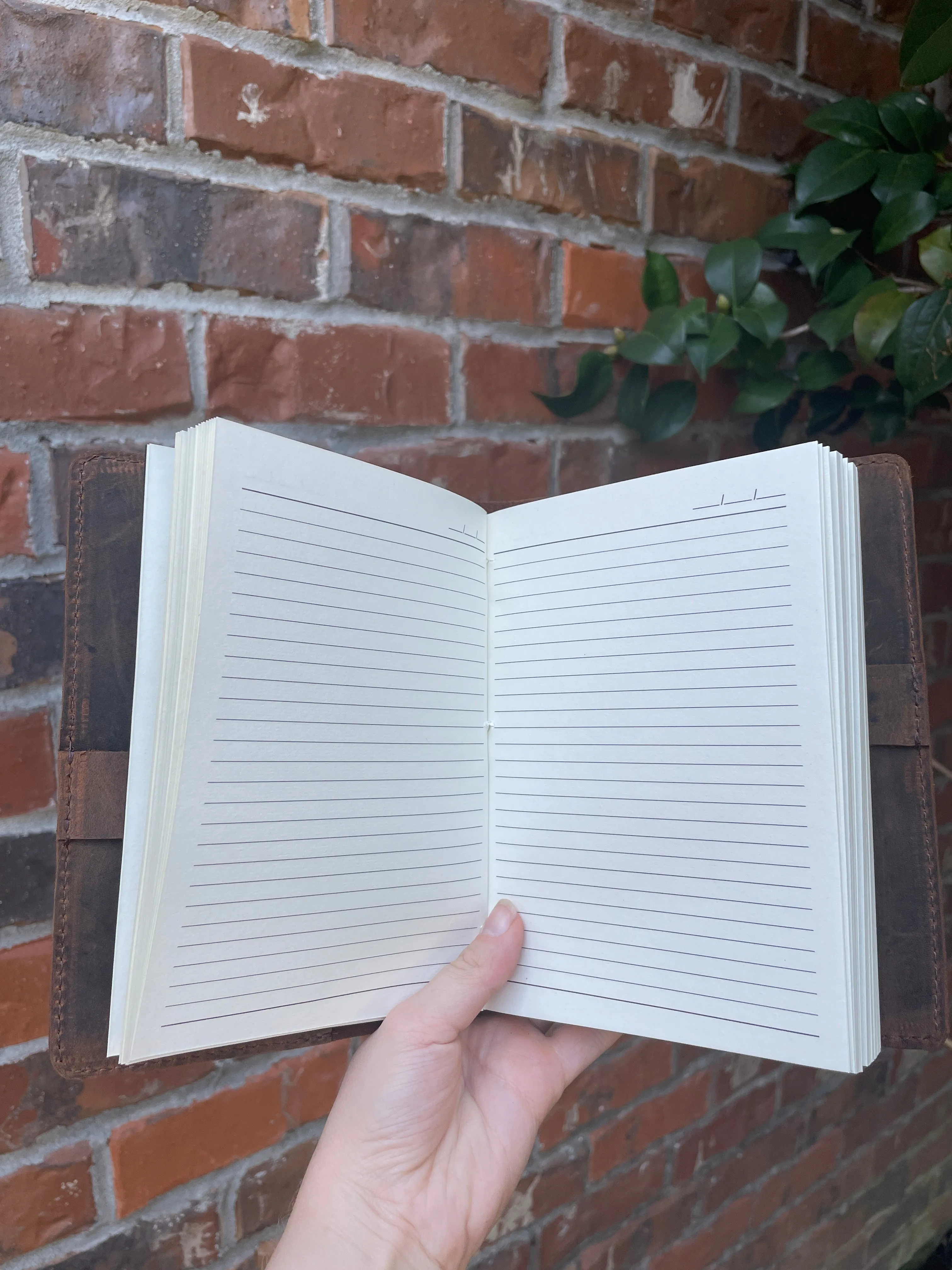 Leather Journal Cover