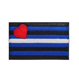 Leather Pride Velcro Embroidered Patch