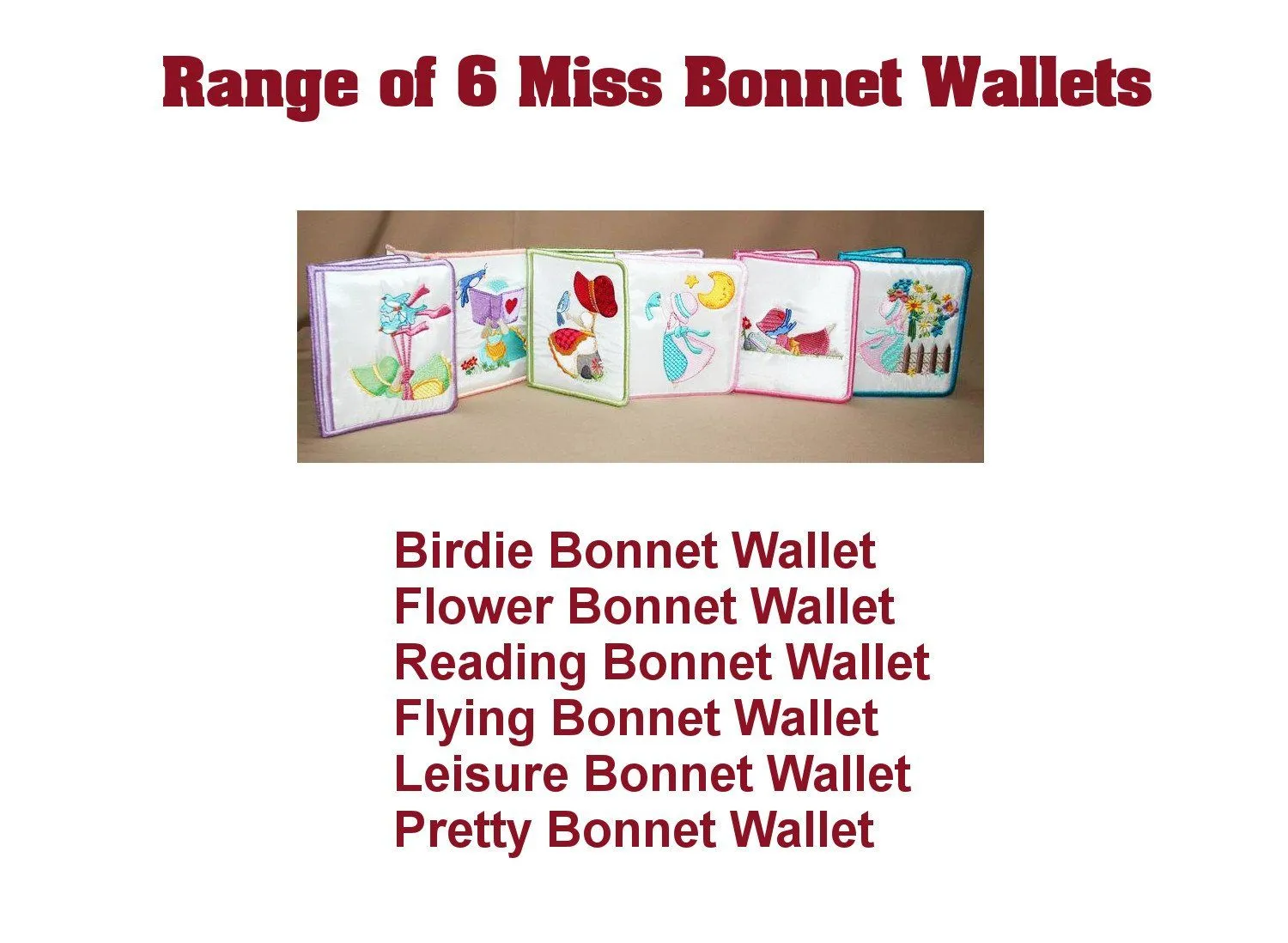 Leisure Bonnet Wallet