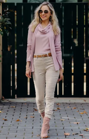 Long Sleeve Cowl Neck Top