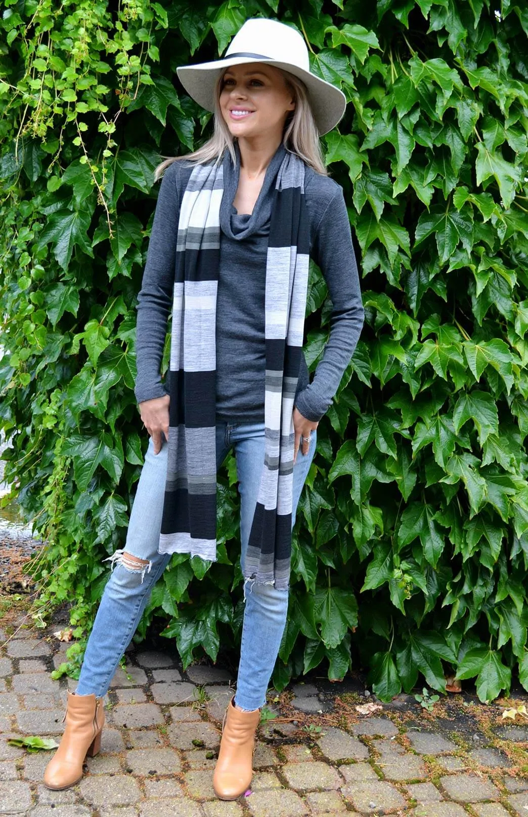 Long Sleeve Cowl Neck Top
