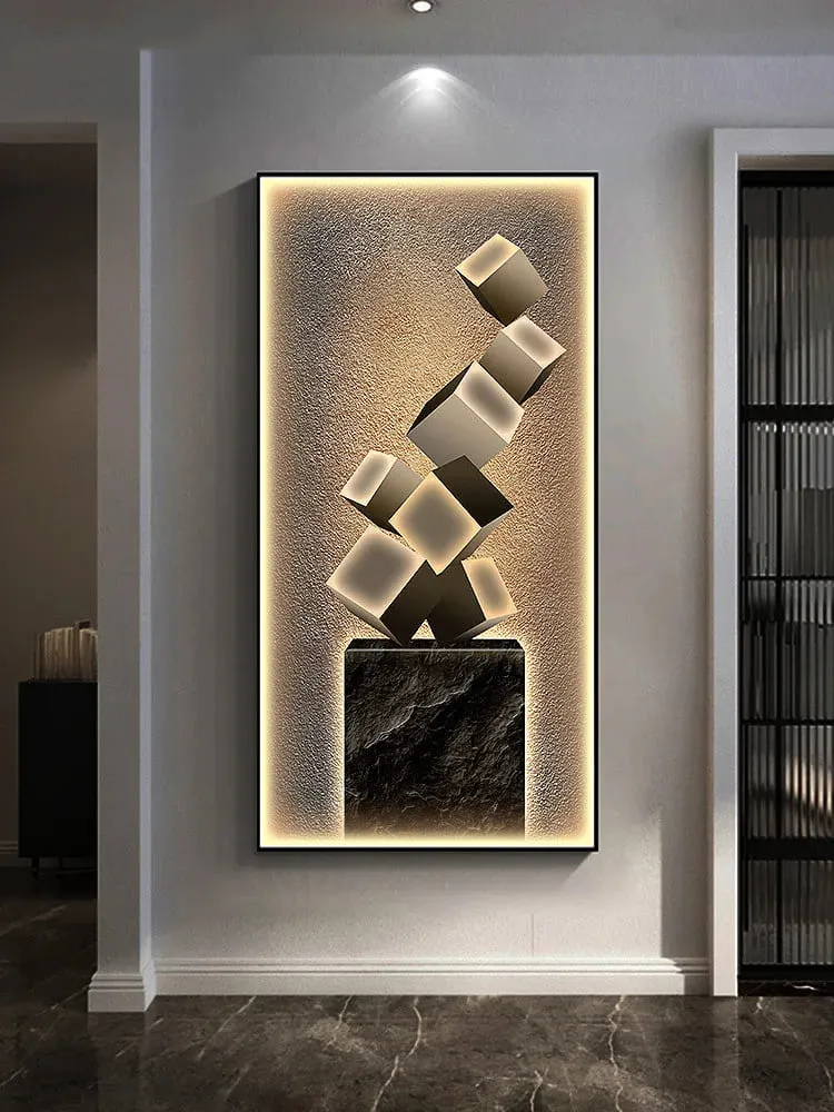 LuminaGlow LED Artistic Wall Decor
