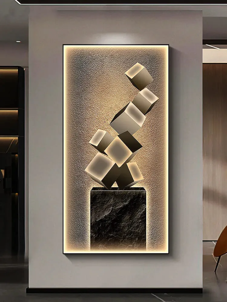 LuminaGlow LED Artistic Wall Decor