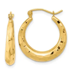 Luxe Textured Hoops
