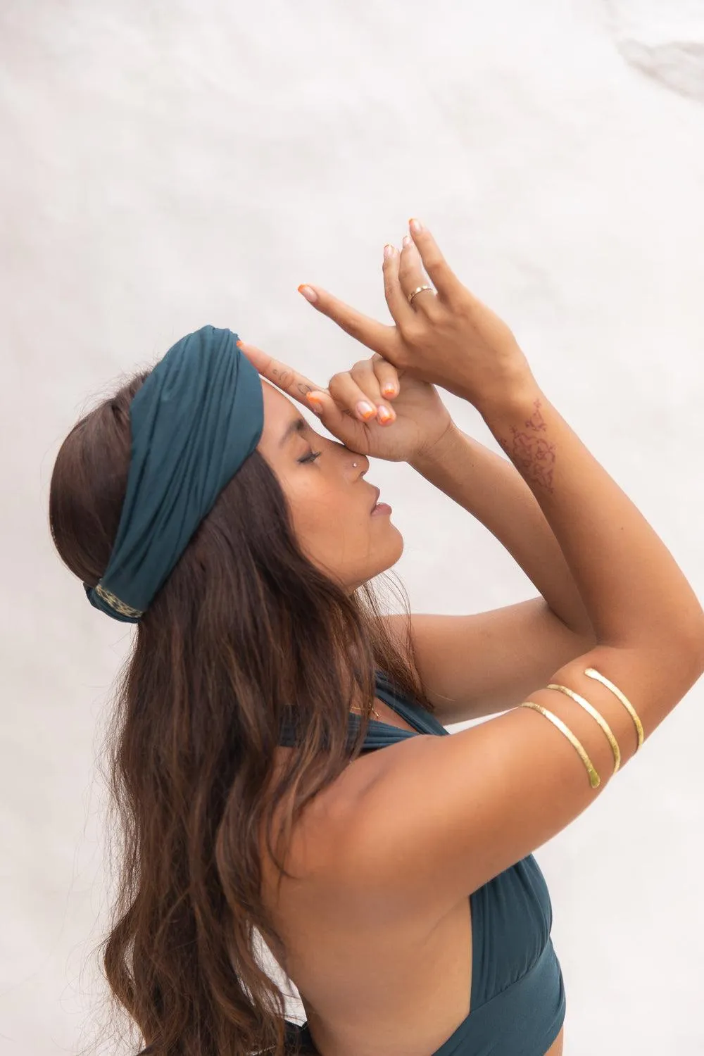 MAJ Headwrap - Atlantis Blue
