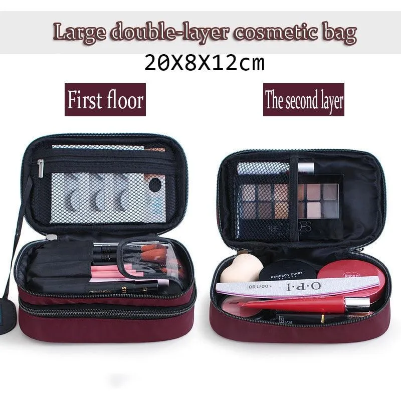 Makeup Bag Case Stylish Waterproof Cosmetic Bag Travel Organizer Beauty case