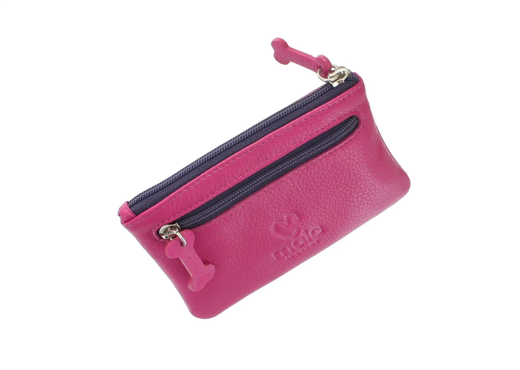 Mala Leather BEST FRIENDS Collection Sausage Dog Leather Coin Purse 4133_65