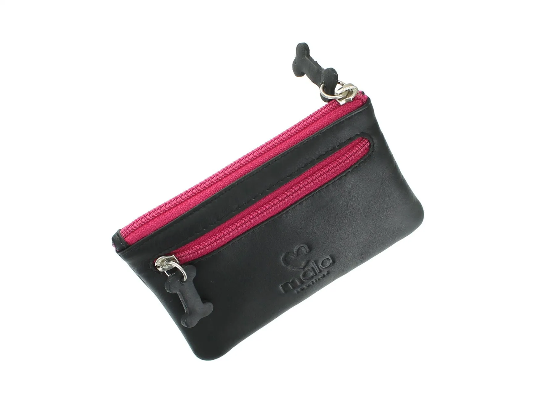 Mala Leather BEST FRIENDS Collection Sausage Dog Leather Coin Purse 4133_65